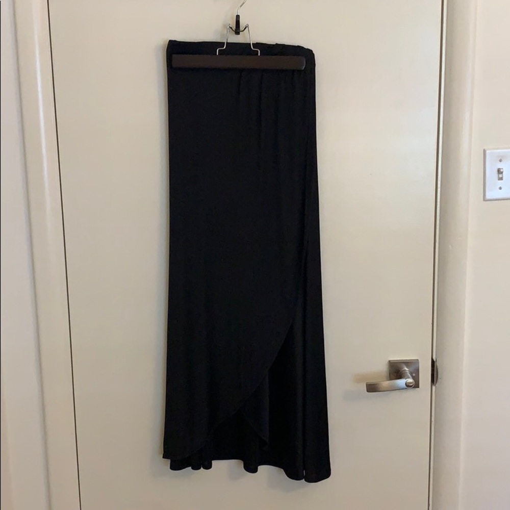 Free People black midi skirt - XS